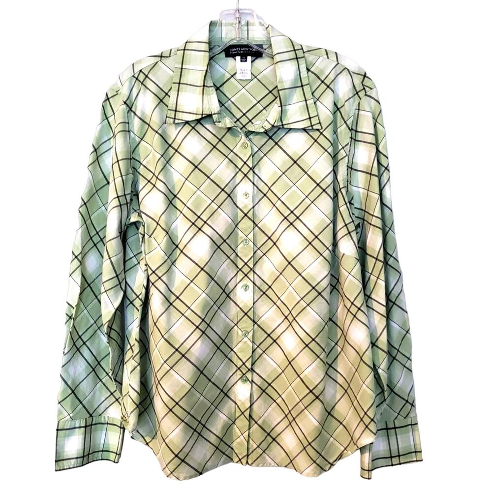 Jones NY Dress Shirt Button Up - 1X